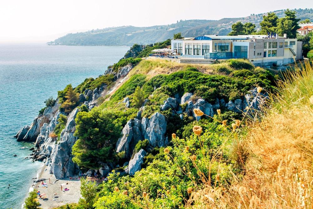 Xenios Loutra Village Beach Hotel Agia Paraskevi  Ngoại thất bức ảnh